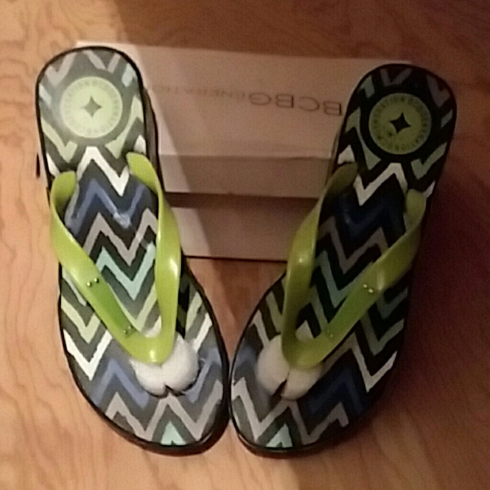 BCBGENERATION*BG-FALLONS*LIME*OPAQUE JELLY*SZ10M*